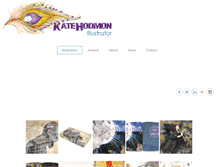 Tablet Screenshot of katehodmon.com